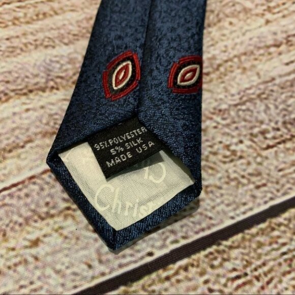 Vintage Christian Dior Silk Tie - Picture 7 of 7
